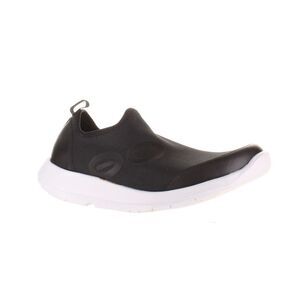 OOFOS Black and White Women's Flats